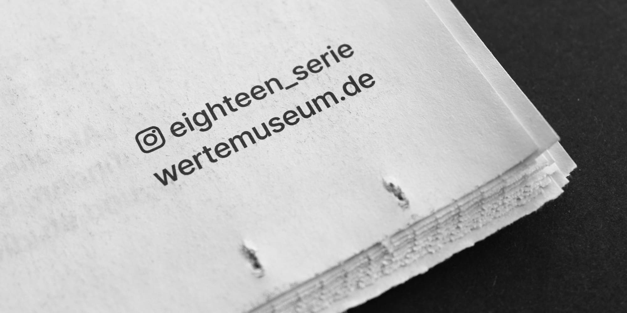 Museum für Werte Exhibition Catalogue